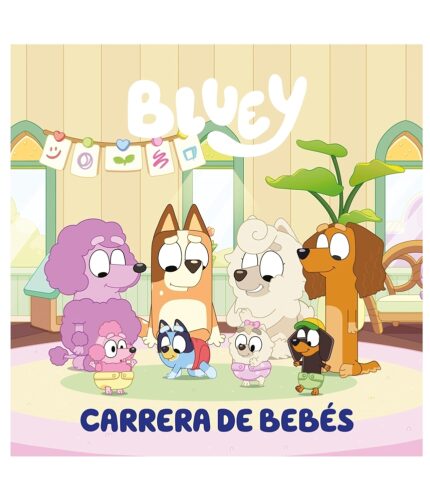 Portada de Bluey: Carrera de Bebés