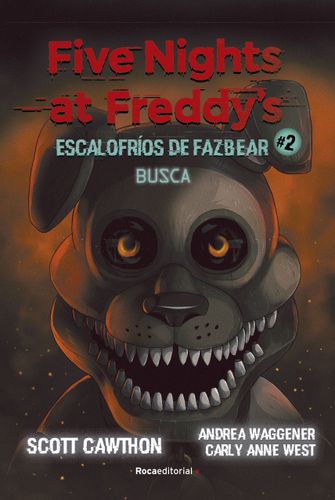 Portada de Busca. Escalofríos de Fazbear #2
