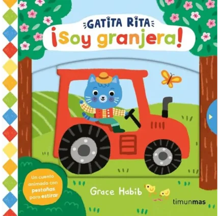 Portada de Gatita Rita. ¡Soy Granjera!