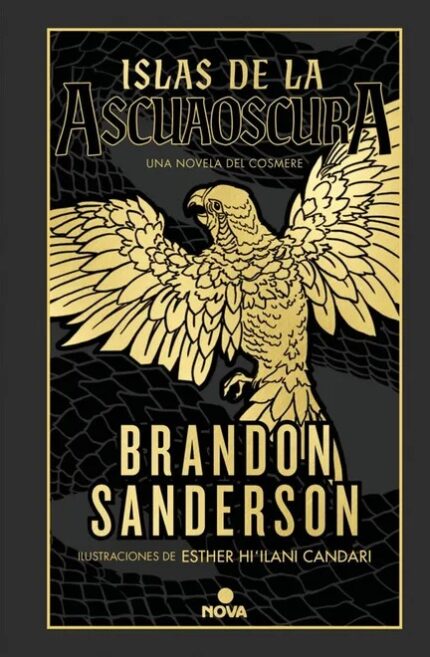 Portada de Islas de la Ascuaoscura: Una novela del Cosmere