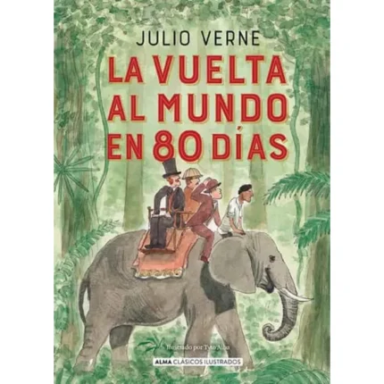 Portada de La Vuelta al Mundo en 80 Días