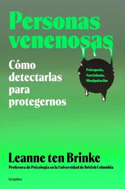 Portada de Personas venenosas