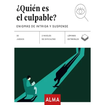 Portada de ¿Quién Es el Culpable? Enigmas de Intriga